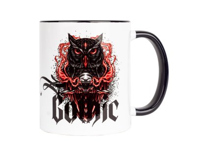 Gothic sova lebka