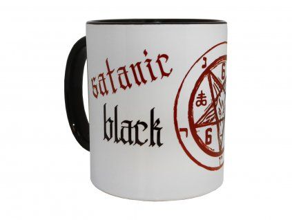 black metal satanic červený velký ucho