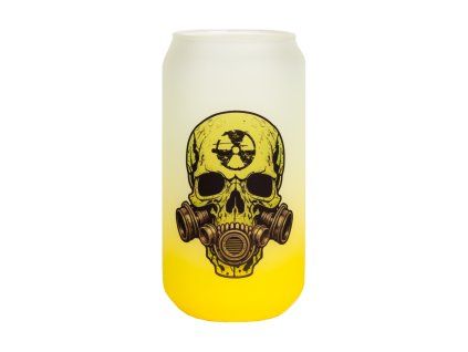 Sklenička Toxic Skull
