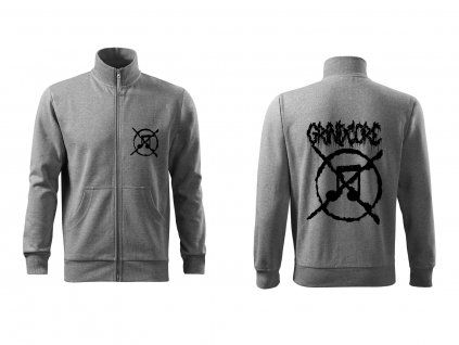 Pánská mikina Grindcore šedá