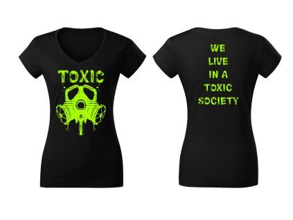 dámské triko toxic society