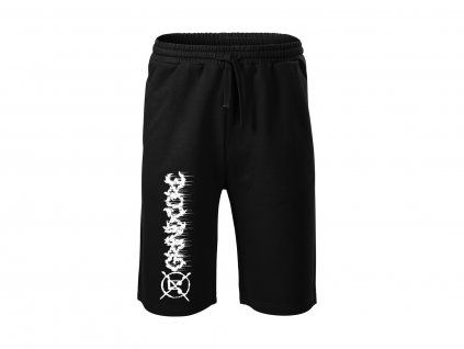 kraťasy grindcore černá