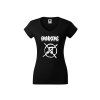 Dámské černé triko Grindcore
