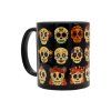 Halloween dia de los muertos černý