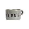 Hrnek presso Black Metal šedý 2