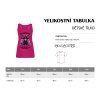 dětské tílko velikostní tabulka