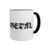 Hrnek Doom metal černý 2